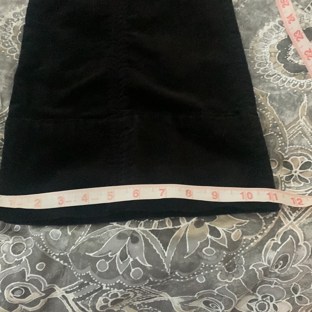 Anthropologie Pilcro and the Letterpress black velvet overalls SZ 29 - Picture 8 of 9